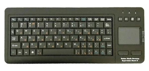 Golden Media Super Board 2,4Ghz Funk USB Tastatur PC Smart TV Touchpad UK RUS - Bild 1 von 12