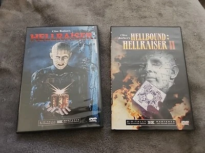 Clive Barker's Hellraiser (1987) Hellraiser 2 (2000) With Inserts - Image 1 of 4