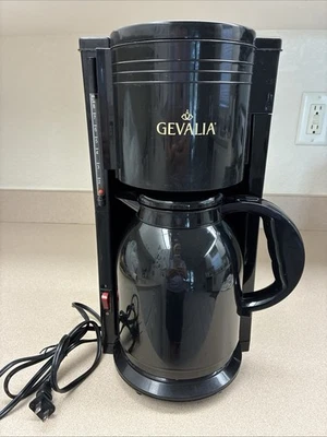 Gevalia 8 Cups Thermal Carafe Coffee Maker KA-865MB Tested Working - Image 1 of 2