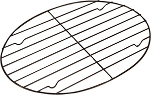 57213 Fox Run Antihaft Oval Brat-/Kühlgestell, 11,25 x 8,25 x 0,5 Zoll - Bild 1 von 12