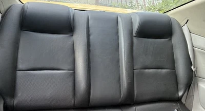 2003 2004 2005 2006 Infiniti G35 Coupe Rear Upper Seat  Black 88600AM401 - Image 1 of 3