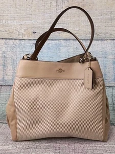 COACH Lexy Legacy Jacquard Shoulder Bag F27575 Handbag Purse - Picture 1 of 24