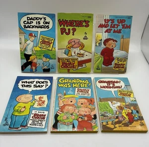 Lot of 6 Family Circus Paperback Books by Bill Keane Cartoon Comics - Picture 1 of 21