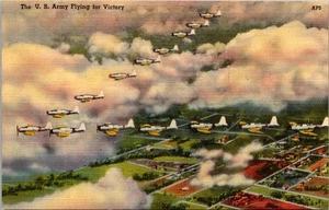 Postkarte WW11 "The US Army Flying for Victory" - Bild 1 von 2