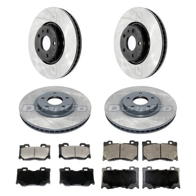 For Infiniti M37 11-13 Brake Kit Electrophoretic Coated Plain Front & Rear Brake - Image 1 of 4