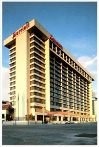 Salt Lake City, UT Utah   MARRIOTT HOTEL   4X6 Advertising Postcard - Picture 1 of 2