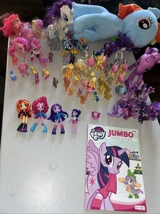 RIESIGES My Little Pony Equestria Mädchen Mini & Pony Figuren Lot - Hasbro - gemischtes Set - Bild 1 von 20