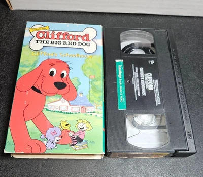 Clifford The Big Red Dog :  Clifford's Schoolhouse (VHS, 2001) Kids Animated - Image 1 of 4