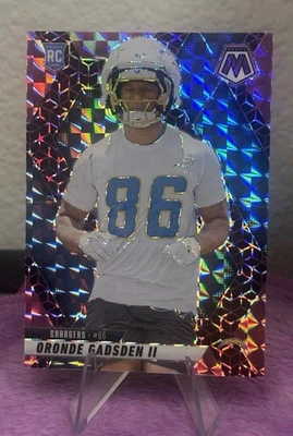 Cargadores de novato 2025 Mosaic Oronde Gadsden #374 PINK SPECTRIS FOTL/13 Foto 1 de 3