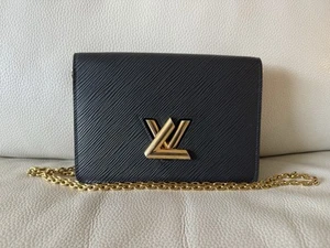 Louis Vuitton Black Epi Twist Wallet on Chain - Picture 1 of 4