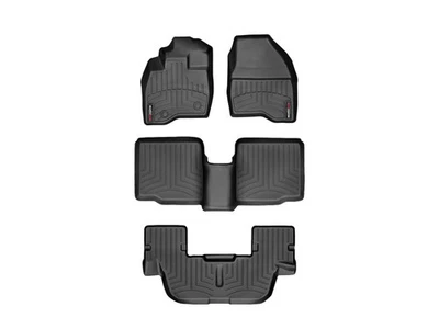 Forro de piso WeatherTech para Ford Explorer 2015-2016 - Juego completo, negro Foto 1 de 4