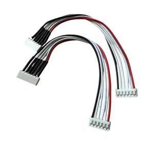Balance Adapter JST-XH 6Pin Plug to EH Socket Wire x 2 for 5s 18.5v LiPO Battery - Picture 1 of 10
