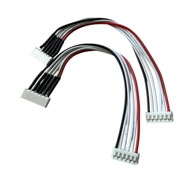 Balance Adapter JST-XH 6Pin Plug to EH Socket Wire x 2 for 5s 18.5v LiPO Battery - Image 1 of 4