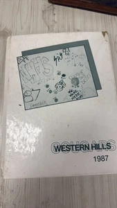1987 High School Western Hills Fort Worth Texas Yearbook Annual Vintage - Bild 1 von 4