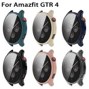 Coque pare-chocs protection écran PC coque trempée pour Amazfit GTR 4 - Photo 1 sur 15