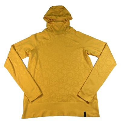 Sudadera con Capucha Craft Fuseknit Para Mujer L Amarilla Agujeros para los Pulgares Ropa Deportiva Ligera Foto 1 de 4
