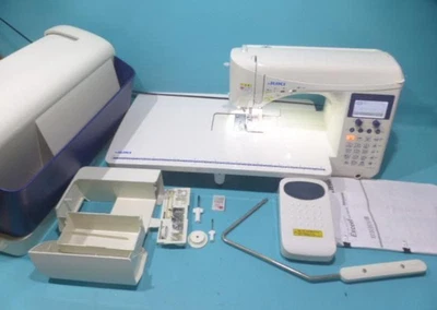 JUKI Computer Sewing Machine Exceed HZL-F600JP Everything photos is included Me - Image 1 of 4