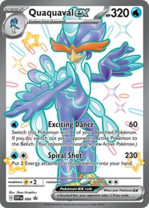Tarjeta de jcc Pokémon Quaquaval ex Jumbo Black Star Promo SVP084 CASI NUEVA/M - Imagen 1 de 1