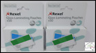 2 x Rexel Credit Card Laminating Pouch 63 x 98mm 2 x 180 Micron Gloss 50 Packs