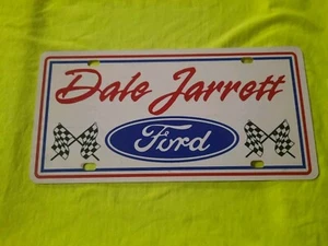 Vintage Dale Jarrett Ford Dealership Plastic Car Tag. Nascar - Picture 1 of 2