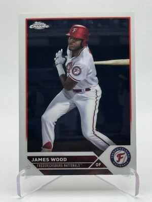 2023 Topps Pro Debut Chrome #PDC-119 JAMES WOOD - Image 1 of 2