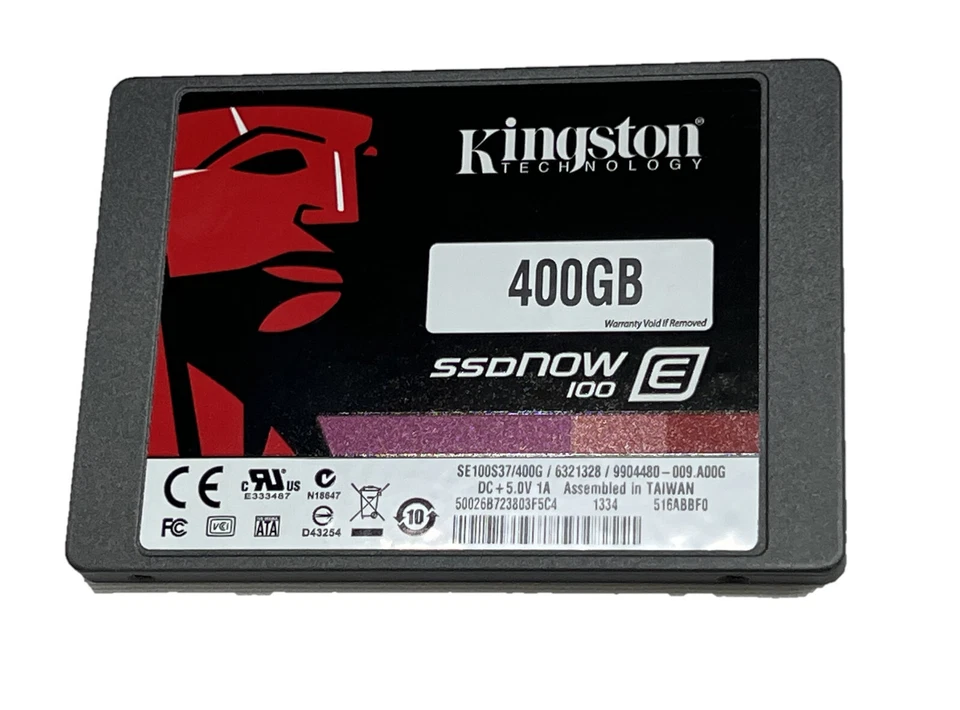 Kingston SSD Now 400GB 2.5" SSD 6G/S SATA SE100S37/400G - Image 1 of 1