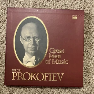 Time-Life Great Men Of Music Sergei Prokofiev 4 Vinyl LP Collection Classical - Picture 1 of 3