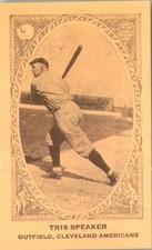 (50) TRIS SPEAKER 1922 American Caramel Card E-120 Reprints INDIANS & RED SOX