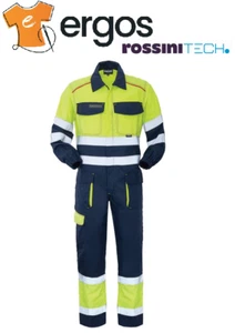 ROSSINI TPS Tuta PENTAVALENTE Rifrangente Ignifuga Anti Acido Statica A40151 - Picture 1 of 2