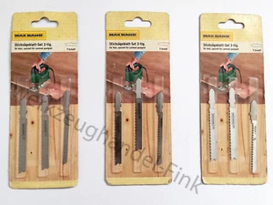 Max Bahr 9x Stichsägeblatt Holz / Laminat BiM Bi-Metall T-Schaft - Imagen 1 de 2