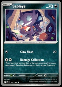 SV05: Temporal Forces #107/162 Sableye - Picture 1 of 2