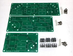 Ensemble de circuits imprimés croisés pour la conception de haut-parleurs Slipstream à faire soi-même - Kit de circuits imprimés