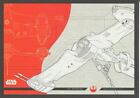Star Wars Journey To The Last Jedi Blueprints Chase Card #4 Ski Speeder