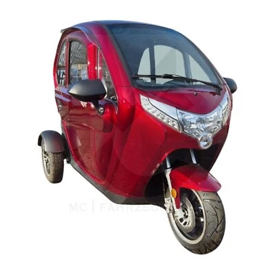 Vigorous E-Moped Auto 25 km/h | 72V 52Ah | Straßenzulassung | Elektrofahrzeug - Bild 1 von 4