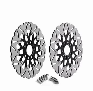 Floating 11.5" Front Rear Brake Rotors & Bolts for Harley Softail Dyna Sportster - Bild 1 von 11