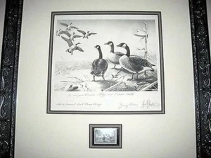 RARE 1958 Les Kouba Federal Duck Print Clark Gable Estate OFFER #RW251300DSS - Picture 1 of 12