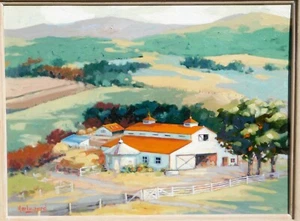 Harvey Markegard, noted Montana artist, oil/canvas 18 x 24 - Picture 1 of 5