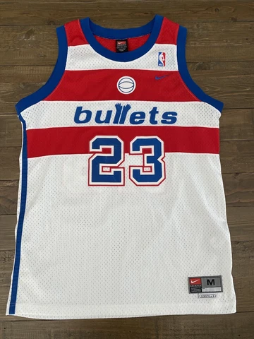 Michael Jordan Washington bullets wizards jersey Size Medium Nike Cover