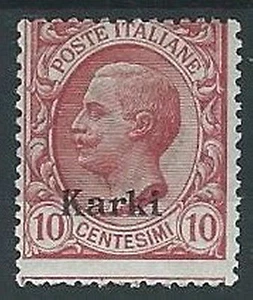 1912 EGEO CARCHI EFFIGIE 10 CENT MH * - G018 - Picture 1 of 1