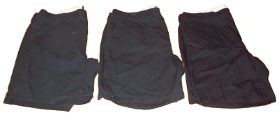 Red Kap Shorts LOT 3 Pair Mens BELTLOOPS Pockets WAIST 42 BLACK Work INSEAM 9" - Image 1 of 4