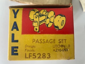 LF5283 Yale Passage Set - Picture 1 of 3