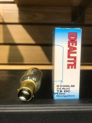 25T8DC 120V 0109LM MARINE NAVIGATION BULB NEW IN BOX - Image 1 of 3