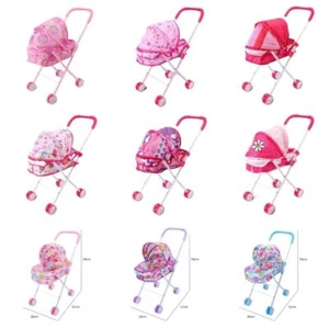Play Game Dolls Pram Iron Support Frame Furniture Toy Little Girls Boys - Picture 1 of 21