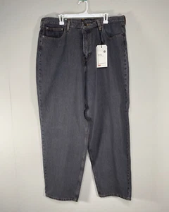 Levi's Premium SKATE Super Baggy Jeans Men's 38 x 34 Gray Big E Streetwear NWT - Picture 1 of 19