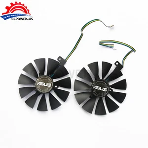 NEW Graphics Card Fan For ASUS Dual GeForce RTX 2080 RTX 2070 RTX 2060 88mm 4PIN - Picture 1 of 4