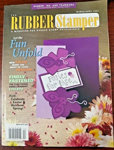 The Rubber Stamper Magazine - March/April 2002 - Vintage & NLA! - Picture 1 of 1