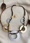 Bnwt, Arty, Quirky, Lagenlook Statement Necklace