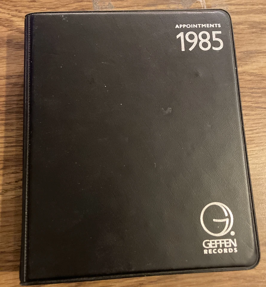 Geffen Christmas Appointments '85 RARE 4 Cassette set, Elton Asia Aerosmith Joni - Image 1 of 4