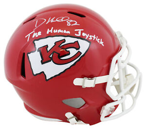 Chiefs Dante Hall "Human Joy Stick" Signed Full Size Speed Rep Helmet JSA Wit