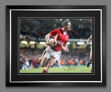 Shane Williams Hand Signed And Framed 12x16 England Rugby Montage : D